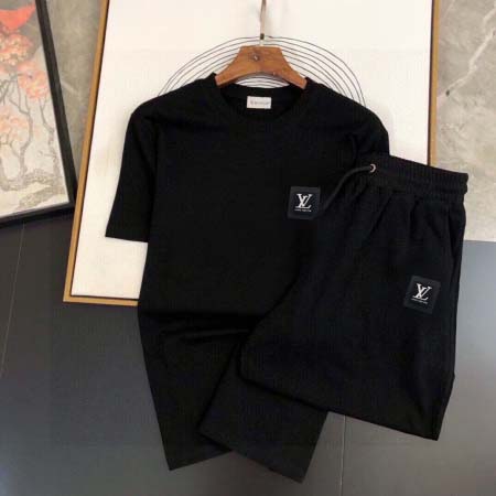 2025年4月2日入荷新作Louis Vuitton夏メンズ 上下セットM-5XL/zhan工場