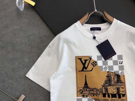 2025年4月14日入荷春夏 新作Louis Vuitton半袖 tシャツ高級なプレゼント/誕生日プレゼント/高品質/メンツ/記念品/ wenzhou工場