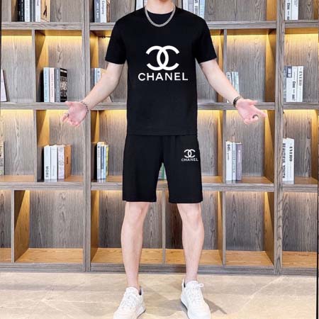 2025年4月2日入荷新作CHANEL夏メンズ 上下セットM...