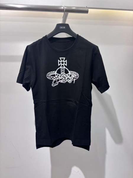 2025年4月30日入荷春夏新作vivienne半袖Tシャツ can工場