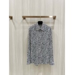 2025年5月1日春夏新品Chanel長袖シャツ 素材100%:シルク