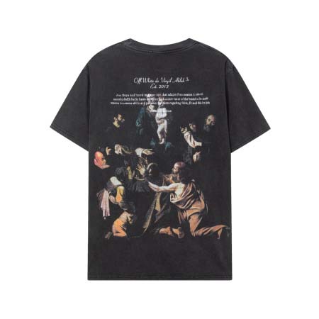 2025年5月13日入荷新作off white半袖 Tシャツ誕生日プレゼントの服/男女兼用/カップル服人気/R&B