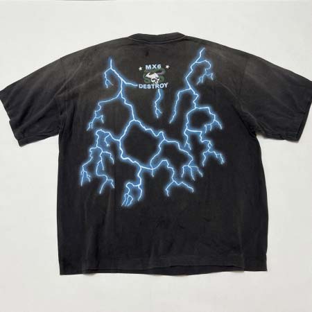 2025年5月17日入荷新作SAINT Mxxxxxx MEDUSA SS TEE-BLK  半袖 Tシャツ S-XL高级品/人気/誕生日プレゼント/人気/ファッション/トレンド/限定/WB工場