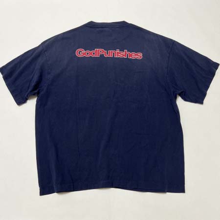 2025年5月17日入荷新作SAINT Mxxxxxx DEAD SAINT SS TEE-NAVY DEAD SAINT 半袖 Tシャツ  TEE高级品/人気/誕生日プレゼント/人気/ファッション/トレンド/限定/WB工場