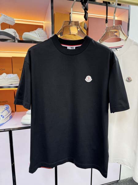 2025年5月22日入荷新作Moncler半袖Tシャツ 原版复刻高級品香港の会社超厳選★入手困難/誕生日プレゼント/yinx工場