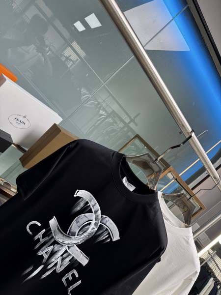 2025年5月22日入荷新作Chanel半袖Tシャツ 原版复刻高級品香港の会社超厳選★入手困難/誕生日プレゼント/yinx工場