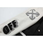 2025年5月13日入荷新作off white野球ジャンパーのカップルモデル誕生日プレゼントの服/男女兼用/カップル服人気/R&B工場