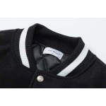 2025年5月13日入荷新作off white野球ジャンパーのカップルモデル誕生日プレゼントの服/男女兼用/カップル服人気/R&B工場