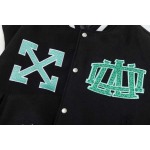 2025年5月13日入荷新作off white野球ジャンパーのカップルモデル誕生日プレゼントの服/男女兼用/カップル服人気/R&B工場