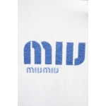 2025年5月19日入荷新作Miumiu半袖 Tシャツ人気/誕生日プレゼントS-XL/HS工場