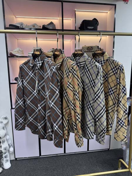 2025年5月20日入荷新作Burberry長袖シャツ 原版...