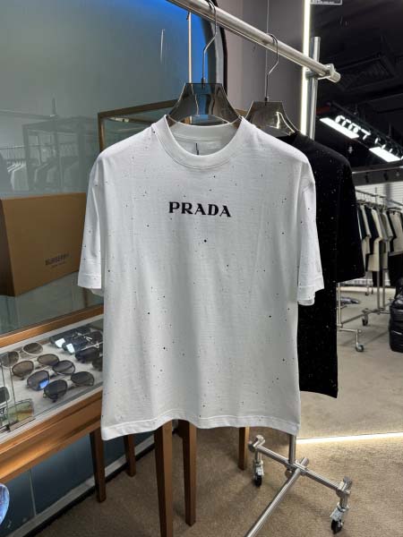 2025年5月20日入荷新作PRADA半袖Tシャツ 原版复刻...