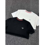2025年5月21日入荷新作Prada半袖Tシャツ 原版复刻高級品香港の会社超厳選★入手困難/誕生日プレゼント/yinx工場