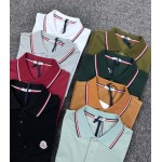 2025年5月21日入荷新作Moncler半袖ポロシャツ 原版复刻高級品香港の会社超厳選★入手困難/誕生日プレゼント/yinx工場