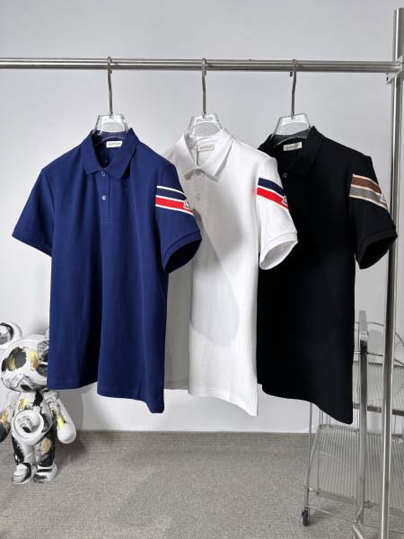 2025年5月22日入荷新作MONCLER半袖ポロシャツ高品...