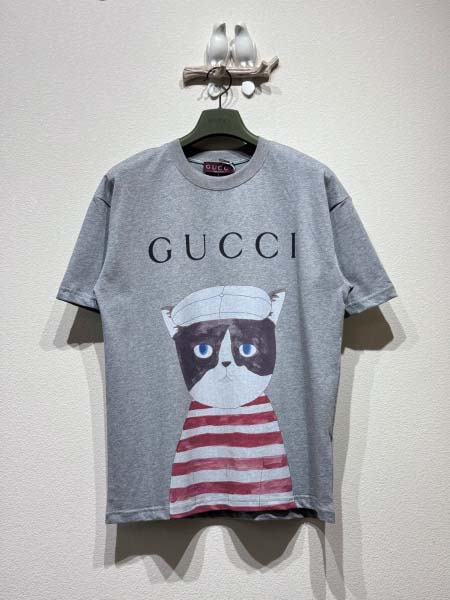 2025年5月26日入荷新作Gucci半袖 tシャツ男女兼用高品質★ファッション/誕生日プレゼント/結婚祝い/内祝い/贈り物/SD工場