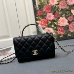 2025年5月28日入荷新作 新品 Chanel  SIZE:19.5cmお安い/人気/本革 バッグ/XX工場