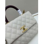 2025年5月29日入荷新作   Chanel  coco handle  Coco  SIZE22x15x8  お安い/人気/革/バッグ/XX工場