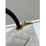 2025年5月29日入荷新作   Chanel  coco handle  Coco  SIZE22x15x8  お安い/人気/革/バッグ/XX工場
