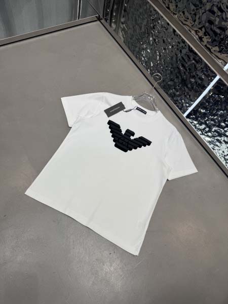 2025年6月2日入荷新作ARMANI半袖 Tシャツ高級品/MP工場M-XXXL