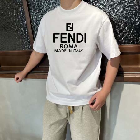 2025年6月6日入荷新作FENDI半袖 Tシャツ誕生日プレゼントの服/人気/BC工場S-XXL