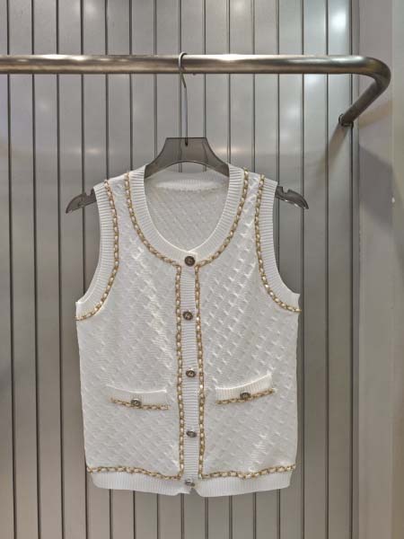 2025年6月9日入荷春夏新作chanelニット半袖ファッション/誕生日プレゼント/贈り物 can工場