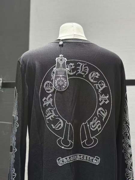2025年6月9日入荷春夏新作Chrome hearts長袖Tシャツファッション/誕生日プレゼント/贈り物 can工場