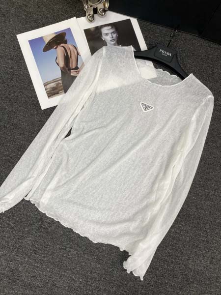 2025年6月10日入荷春夏新作PRADA日焼け止めのアンダーシャツファッション/誕生日プレゼント/贈り物 can工場