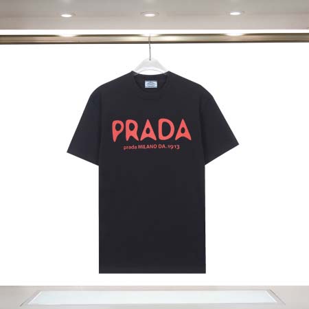 2025年6月10日入荷春夏新作PRADA半袖Tシャツファッション/誕生日プレゼント/贈り物 can工場