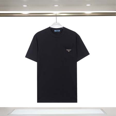 2025年6月10日入荷春夏新作PRADA半袖Tシャツファッション/誕生日プレゼント/贈り物 can工場