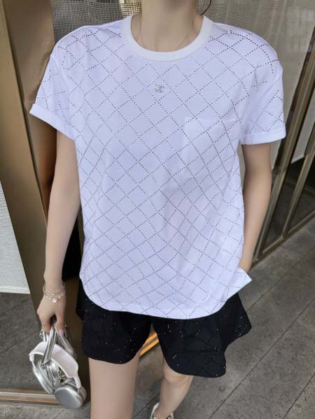 2025年6月9日入荷春夏新作Chanel半袖 Tファッショ...