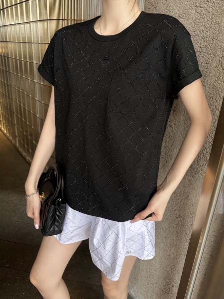 2025年6月9日入荷春夏新作Chanel半袖 Tファッショ...