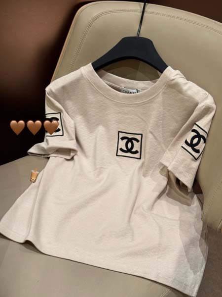 2025年6月9日入荷春夏新作Chanel半袖 Tファッショ...