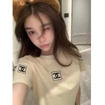 2025年6月9日入荷春夏新作Chanel半袖 Tファッション/誕生日プレゼント/贈り物 can工場