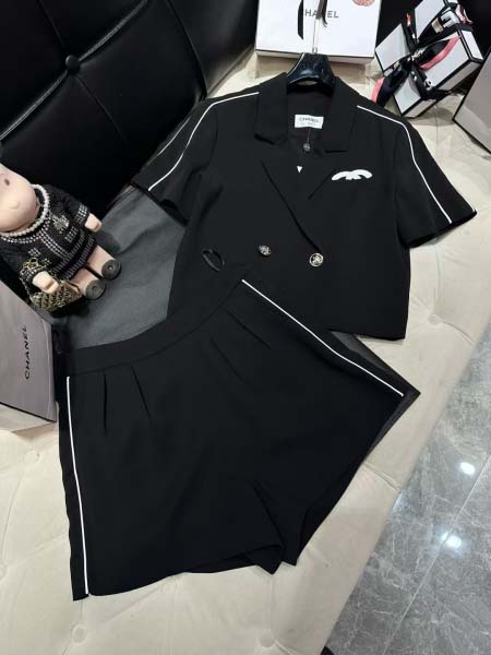 2025年6月9日入荷春夏新作Chanelセット上下ファッシ...