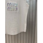 2025年6月9日入荷春夏新作Miumiuニット半袖ファッション/誕生日プレゼント/贈り物 can工場