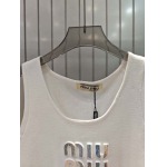 2025年6月9日入荷春夏新作Miumiuニット半袖ファッション/誕生日プレゼント/贈り物 can工場