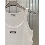 2025年6月9日入荷春夏新作Miumiuタンクトップファッション/誕生日プレゼント/贈り物 can工場
