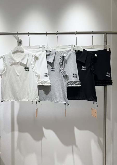 2025年6月9日入荷春夏新作Miumiu セット上下ファッ...