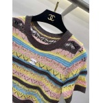 2025年6月10日入荷春夏新作Chanelニット半袖ファッション/誕生日プレゼント/贈り物 can工場