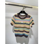 2025年6月10日入荷春夏新作Chanelニット半袖ファッション/誕生日プレゼント/贈り物 can工場
