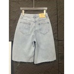 2025年6月10日入荷春夏新作Loeweデニムの中ズボンファッション/誕生日プレゼント/贈り物 can工場