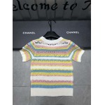 2025年6月10日入荷春夏新作Chanelニット半袖ファッション/誕生日プレゼント/贈り物 can工場