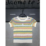 2025年6月10日入荷春夏新作Chanelニット半袖ファッション/誕生日プレゼント/贈り物 can工場
