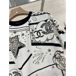 2025年6月10日入荷春夏新作CHANEL半袖Tシャツファッション/誕生日プレゼント/贈り物 can工場