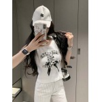 2025年6月12日入荷春夏新作CHANEL半袖 Tファッション/誕生日プレゼント/贈り物 can工場