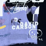 2025年6月12日入荷新作STUSSY X DAVID SS24  CARSON DINO TEE Tee  S-XL 誕生日プレゼント/男女兼用/高品質/正規品と同じ人気/16工場