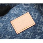 2025年6月26日Louis Vuitton バッグPapillon  Monogram Denim  Monogram GOTS:M46830:27CMx11CMx13CM 高品質人気の新作/誕生日プレゼント/SQ工場