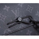 2025年6月26日Louis Vuitton バッグ Steamer  Steamer Monogram Eclipse Steamer :M46795:24CMx17CMx5CM 高品質人気の新作/誕生日プレゼント/SQ工場