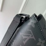 2025年6月26日Louis Vuitton バッグ Pulse  Monogram Eclipse Monogram Eclipse :M12806:22.5CMx16CMx5CM 高品質人気の新作/誕生日プレゼント/SQ工場